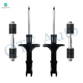 D414414 Pm Auto Set Of 4 Front Sway Bar Link-suspension Strut Assembly To 2004 Mitsubishi Lancer
