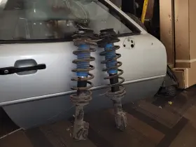 Porsche 944343031032 84-88 944 924 S Non Turbo Rwd Set Of 2 Front Strut Free Shipping