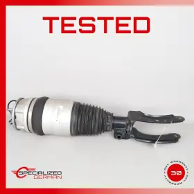 95835804020 Porsche 11-18 958 Cayenne Turbo S Front Right Side Airmatic Air Shock Strut Oem