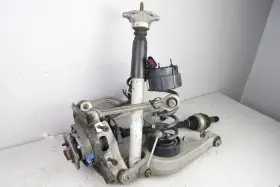 970.343.035.50 Porsche 10-16 Panamera 970 Rear Left Suspension Knuckle Shock Spring Wire Arms