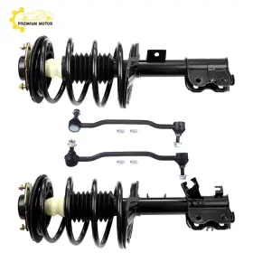 Pr823855e01 Premium Motoring 4pc Front Complete Strut With Sway Bar Links For Nissan Altima 2002-2006