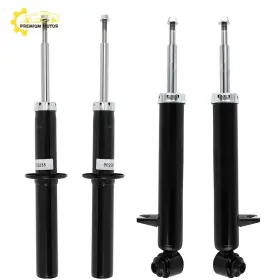 Pr842665e01 Premium Motoring 4pcs For 2007-13 Bmw X5 2008-14 X6 M Sport Front Rear Shock Struts Absorbers