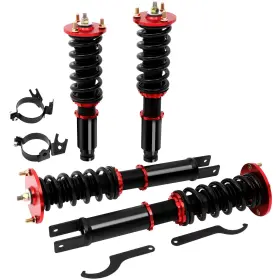 Pmd065586 Primerideparts Coilovers Struts Suspension Lowering Kit For 1990-1997 Honda Accord