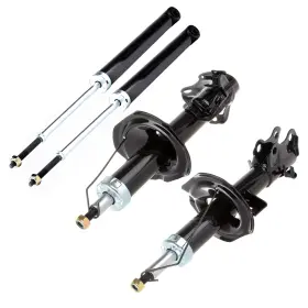 Pmd800037s01 Primerideparts For 2007-2012 Nissan Versa Front Rear Shocks Struts Left Right