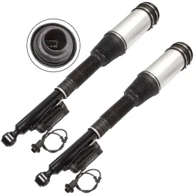 12902536 Qualitiparts For Mercedes W220 S320 S430 S500 S600 S55 S65 Rear Pair Air Suspension Shocks