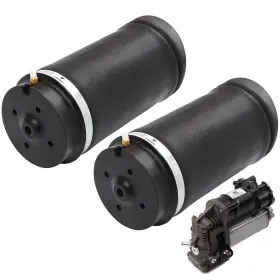 13141114 Qualitiparts For Mercedes W251 R500 R550 R63 3pcs Rear Suspension Spring Bag Air Compressor