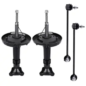 13311167 Qualitiparts For Mercedes-benz Clk350 Left And Right Bare No Sport Struts Sway Bars Front