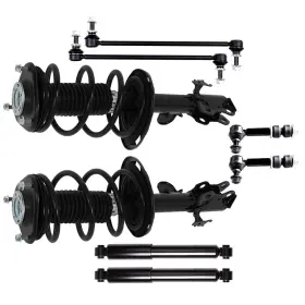 13316166 Qualitiparts For Toyota Rav4 2013-2018 Front Rear Struts Shocks Sway Bars Suspension Kit