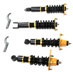 13402821 Qualitiparts For 04-11 Mazda Rx-8 Adjustable Height Struts Shocks Coilovers Suspension Kits