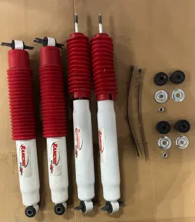 Rs55128 Rancho Front And Rear Shock Absorber Set Inch Lift For 1997-2006 Jeep Wrangler Tj