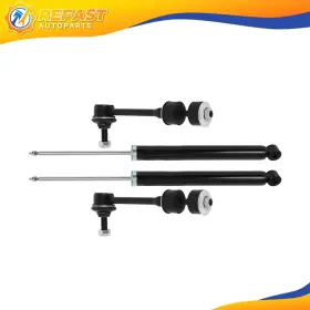 Re844503f01 Refast-autoparts For 2013-2018 Ford Escape Lincoln Mkc With Sway Bar Links Rear Shock Absorbers 4pc