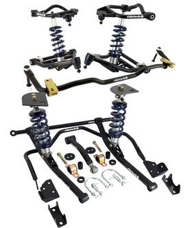 Ridetech 11060202 Hq Coilover Shock Kit For 1959-64 Gm B-body Impala Front And Rear