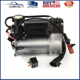 4154031160 Rumbling-carparts Air Suspension Compressor Pump For Audi A8 S8 Quattro 2002-10 V6 And V8