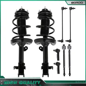 Cb847676s01 Scitoo For 2006-2012 2013 2014 Honda Ridgeline Front Struts With Spring Suspension Kit