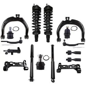 Sd841498s01a Sdp4 Front Strut With Coil Spring /control Arms Set Fits Chevy Trailblazer Gmc Envoy