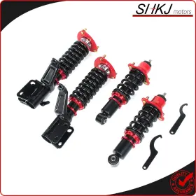 Sh11895101mt Shkj-motors Coilover Struts Suspension Kits For 2002-2006 Acura Rsx 2.0l Height Adj