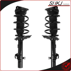 Sh13320201mt Shkj-motors Front 2x Quick Complete Struts Shocks And Spring Assemblies For Nissan Rogue 14-20