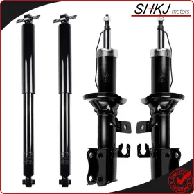 Sh80889601mt Shkj-motors Front And Rear Shocks Struts Kit For 2002-2005 Kia Rio Cinco Wagon