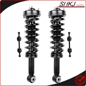 Sh842438kj01 Shkj-motors Front Left And Right Complete Struts Assembly Sway Bars For 09-2013 Ford F-150 4wd Sh842438kj01 Shkj-motors Front Left And Right Complete Struts Assembly Sway Bars For 09-2013 Ford F-150 4wd