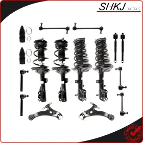 Sh842416rs01 Shkjmotors Front Rear Struts Sway Bars Suspension Kit For Toyota Highlander Lexus Rx330/350
