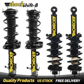 Sot8251013248815 Shockshift-8 Front Rear Strut And Coil Spring Assembly For Honda Cr-v 2.4l 2012 2013 2014