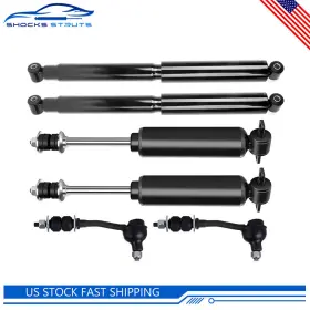 Ss4645337 Shocksstruts 6pcs Front And Rear Shock Absorbers Sway Bars For 1999-2003 Dodge Dakota Durango