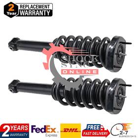Shocksync A2303240204 Pair Rear Suspension Shock Strut Spring Assemblys For Mercedes-benz Sl350 R230