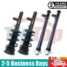 5q0512009 Shocktech-autoparts 4x For Vw Golf R Mk7 Gti Seat Leon 2015-2020 Front Rear Shock Struts With Electric