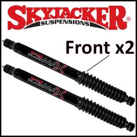 Skyjacker 803696239026 Black Max Shock Set For 2014-2025 Ram 2500/3500 6 Inch Lift Front Pair