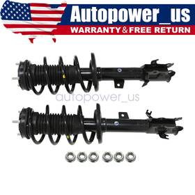 Soillar 920967 2x For Ford Ecosport 2018-2022 2.0l Front Complete Strut And Coil Spring Assembly