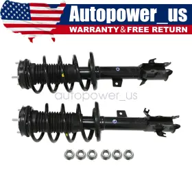 920967 Soillar 2x For Ford Ecosport 2018-2022 2.0l Front Complete Strut And Coil Spring Assembly