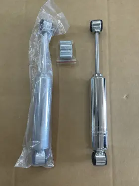 91046222 Speedway Chrome Shock Absorbers 14-5/8 Inch 5/8 Or 1/2 Eye. P/n