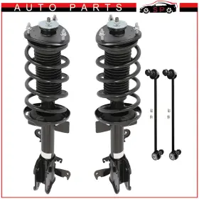 Sa6564221 Sport-autoparts Front Strut With Coil Spring And Sway Bar End Links For 2013 - 2017 Honda Odyssey