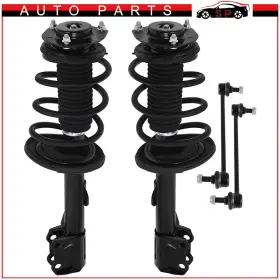 Sa6564336 Sport-autoparts 4pc Front Struts And Sway Bars For 2010-2013 Lexus Rx350 Rx450h Toyota Highlander