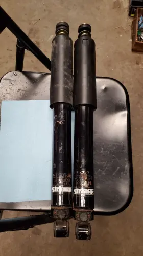 S6000em Strange Engineering Single Adjustable Rear Shocks For 1979-1993 Mustang