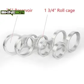 Atvsrmc-1-sil-bg Tarazon 4 X 1.75 Inch Shock Reservoir Mounting Clamp 2.5 Roll Cage For Polaris Rzr Xp 1000
