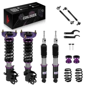 Tembor De2 2016-2021 For Acura Ilx 2016-21 Coilover Lowering Kit With 32-way Damping Force Adj