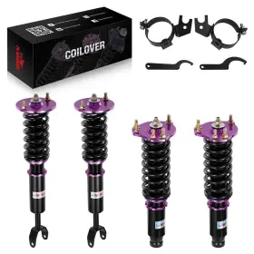 Kg10 Tembor Kg10/5 4pcs Coilovers Suspension Struts Kit For Honda Prelude 92 93 -2001 Coupe 2-door