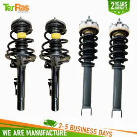 99734305012 Terrasus-autoparts 4x Front And Rear Shock Absorber Assys Without Pasm Fit Porsche 911 997 4wd 2005-2012
