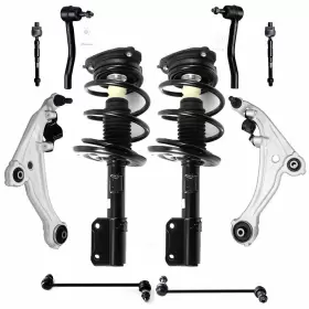 Th842412o01a The-one-fp For 2007-2013 Nissan Altima Front Struts Lower Control Arms Tierod Sway Bars