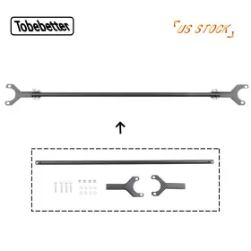 Fzg006-bk Tobebetter Upgrade For 1999-06 Bmw E46 323i 325i 328i 330i 325ci 328ci Rear Strut Brace Bar