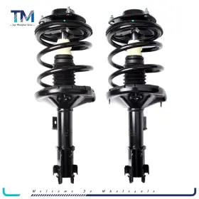 Tm80823001s Top-modifiedstore 2 Front Complete Struts Shocks For 2001-2005 Mitsubishi Eclipse With Spring Mounts