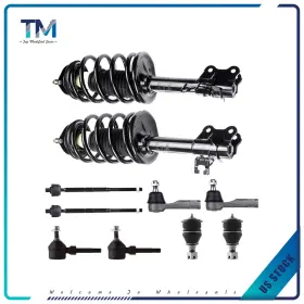 Tm82376101s Top-modifiedstore Front Quick Strut For Nissan Sentra 2002-06 Assembly Ball Joint Tie Rod Set 10pc