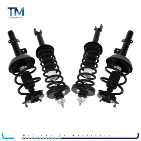 Tm83467501s Top-modifiedstore For 2013-2017 Honda Accord Front Struts With Springs Rear Shocks Mounts Assembly