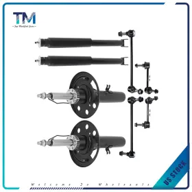 Tm84785001s Top-modifiedstore Front Rear Shock Absorbers Assembly For Lincoln Mks Ford Taurus Sway Bar Links