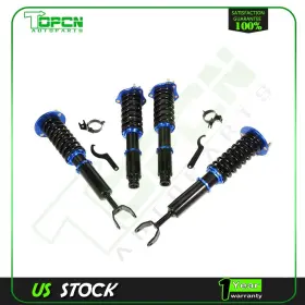 Ta06558901p Topcn-autoparts Coilovers Suspension Adj Height Shocks Absorbers Kits For 1992-01 Honda Prelude