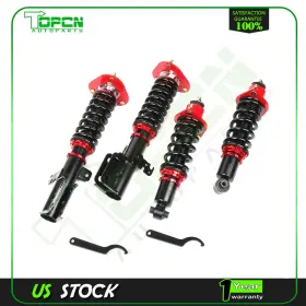 Ta11895301p Topcn-autoparts Coilovers Suspension Adj Height Shocks Absorbers Kits For 2005-2010 Scion Tc