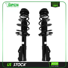 Top13256101s Topcn-autoparts Complete Front Pair Strut With Coil Spring For 2012-2016 Buick Lacrosse L4 V6 Awd