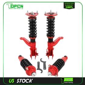 Top13508401s Topcn-autoparts Coilovers Shocks Struts Suspension Lower For 2002-2006 Honda Cr-v Crv Kit