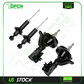 Top995014a01s Topcn-autoparts New Full Set Of 4 Shock Absorbers Fits 01-03 Acura El 01-05 Honda Civic